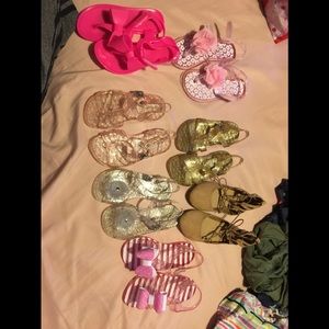 Sandals and one pair casual sandals toddler